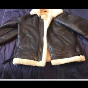 Wilson’s medium (male)  shearling leather jacket - great condition